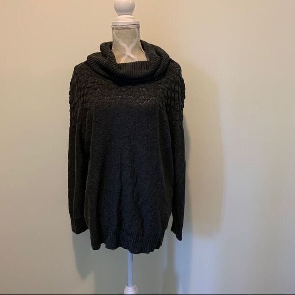 Penningtons - Grey Knitted Turtleneck Sweaterβββ - Picture 1 of 4